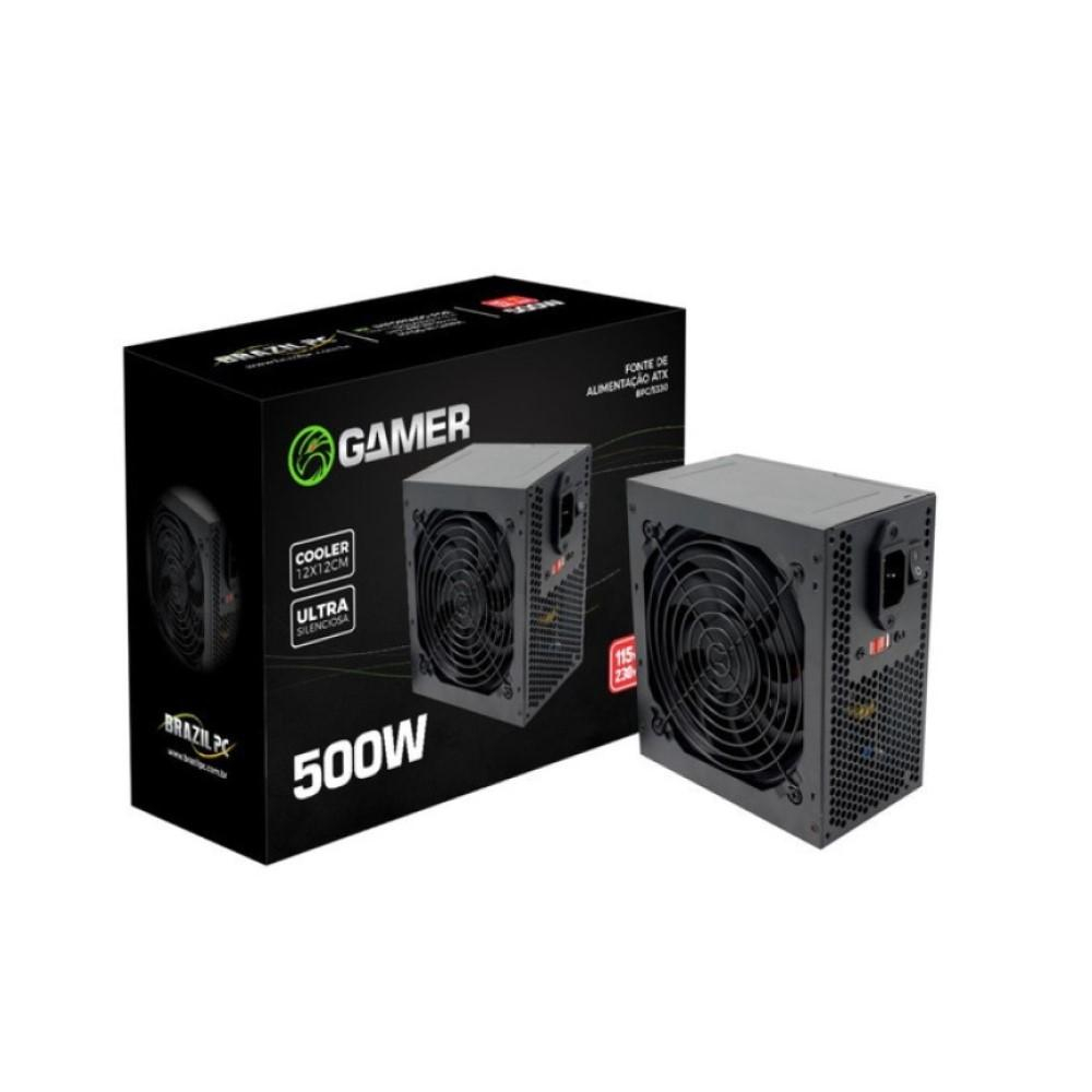 Fonte Gamemax 500W Real ATX-5850 - Premium Computadores