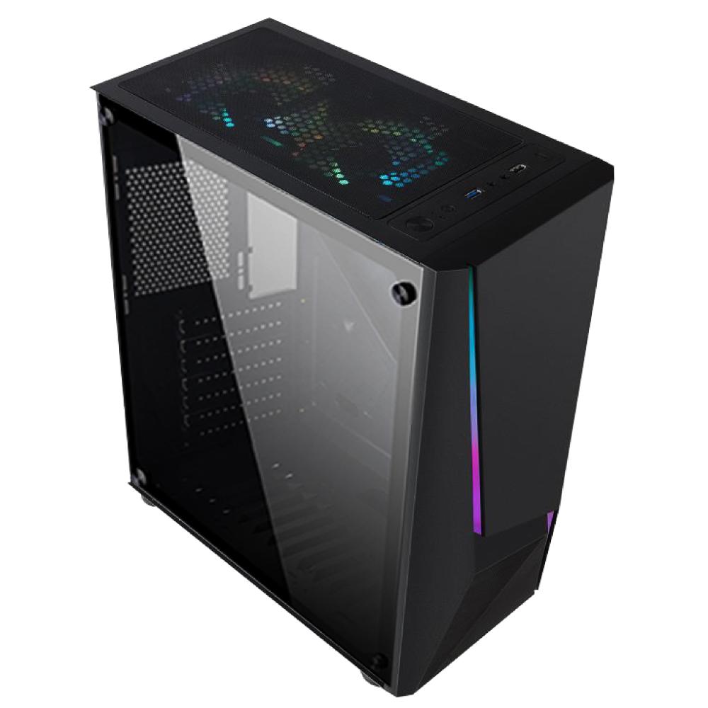 Pc Gamer Completo I3 Bluecase, Gt 1030 C/ Leds Frete Gratis